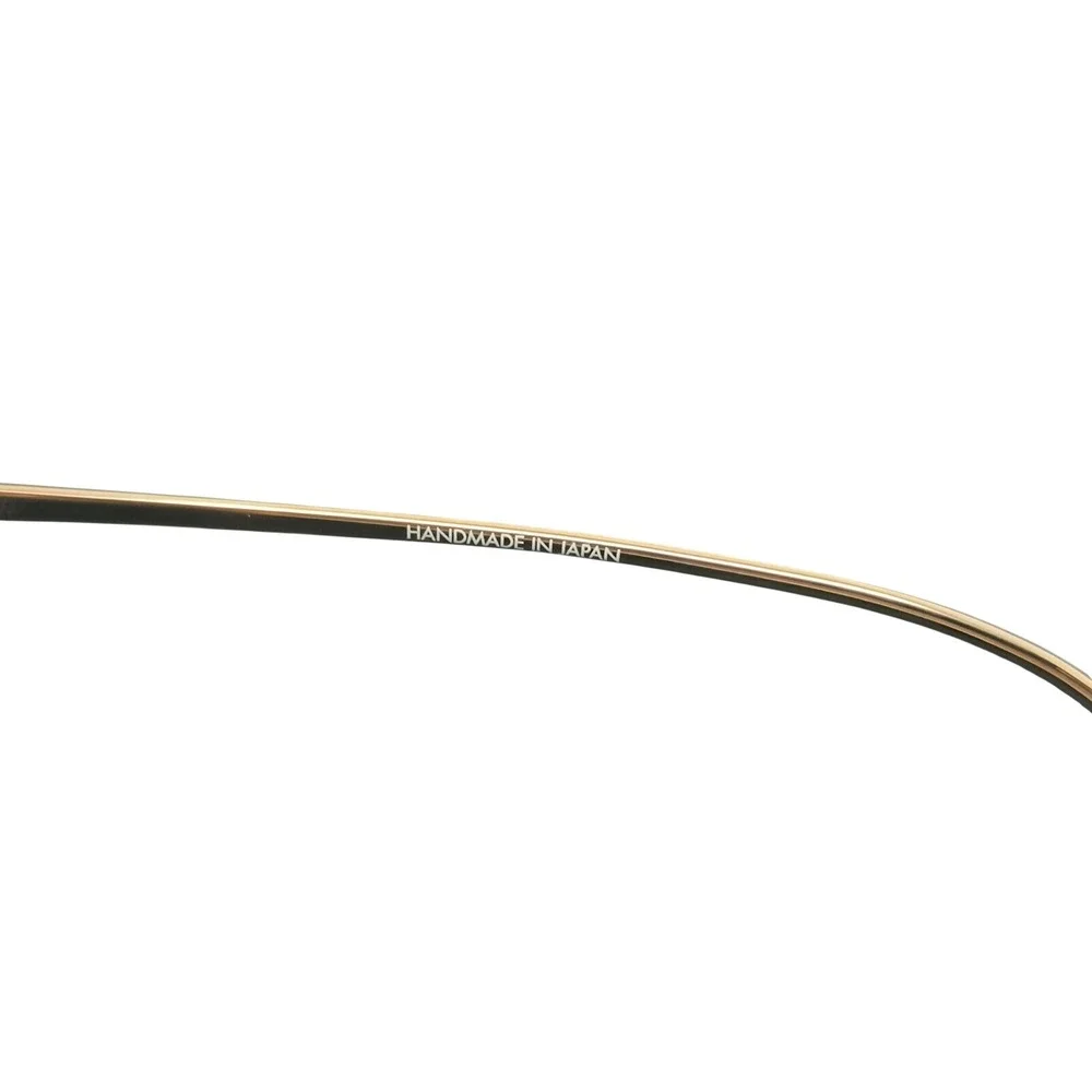 Linda Farrow 854 C6 Austin Oversized Cat Eye Sunglasses Rose Gold Titanium Frame